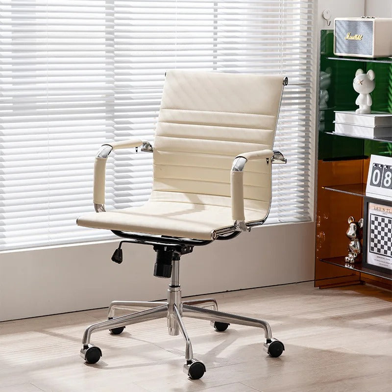 Modern Ergonomic Office Chair with Adjustable Height and Wheels