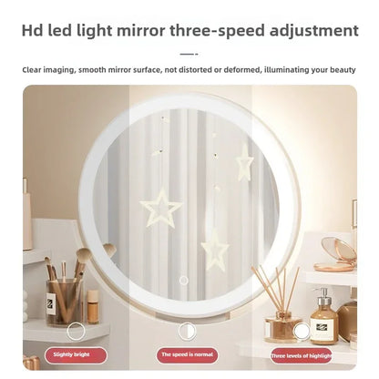 Dressing Table Modern Minimalist Bedroom Dressing Table Small Apartment Rental Room Storage Cabinet Integrated Dressing Table